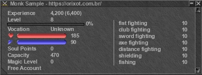 Signature for player Monk Sample